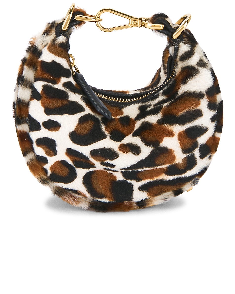 Image 1 of FWRD Renew Fendi Pony Hair Nano Fendigraphy Hobo Bag in Multi