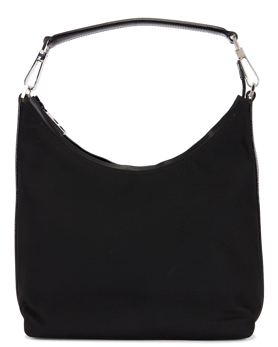 Image 1 of FWRD Renew Gucci Clasp Hobo Bag in Black