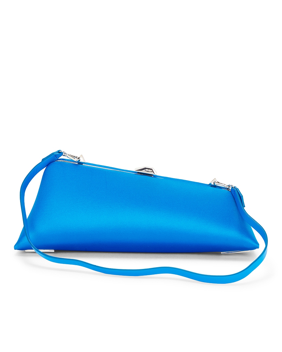 Image 1 of FWRD Renew THE ATTICO Long Night Clutch in Turquoise