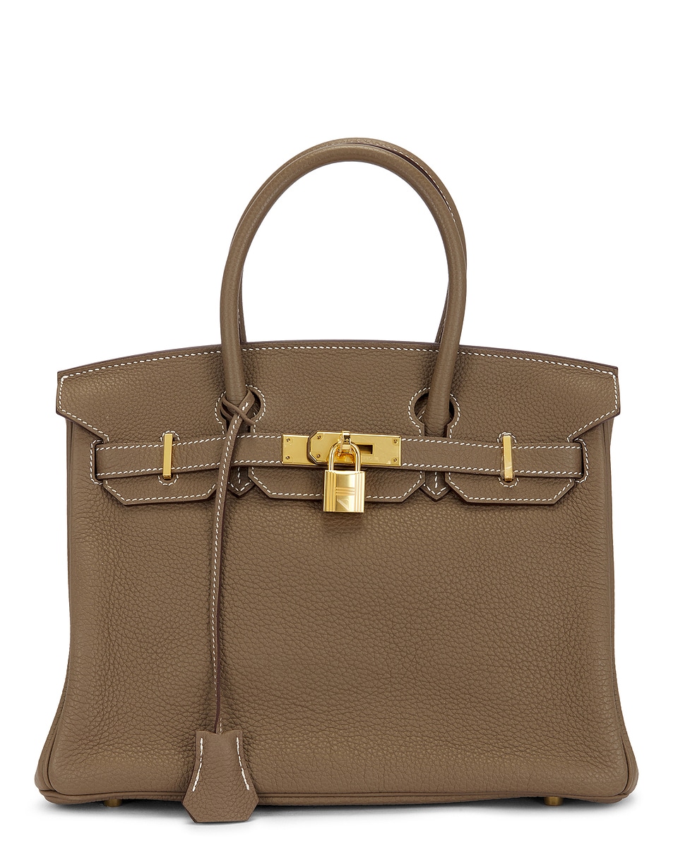 Image 1 of FWRD Renew Hermes Togo Birkin 30 Handbag in Etoupe
