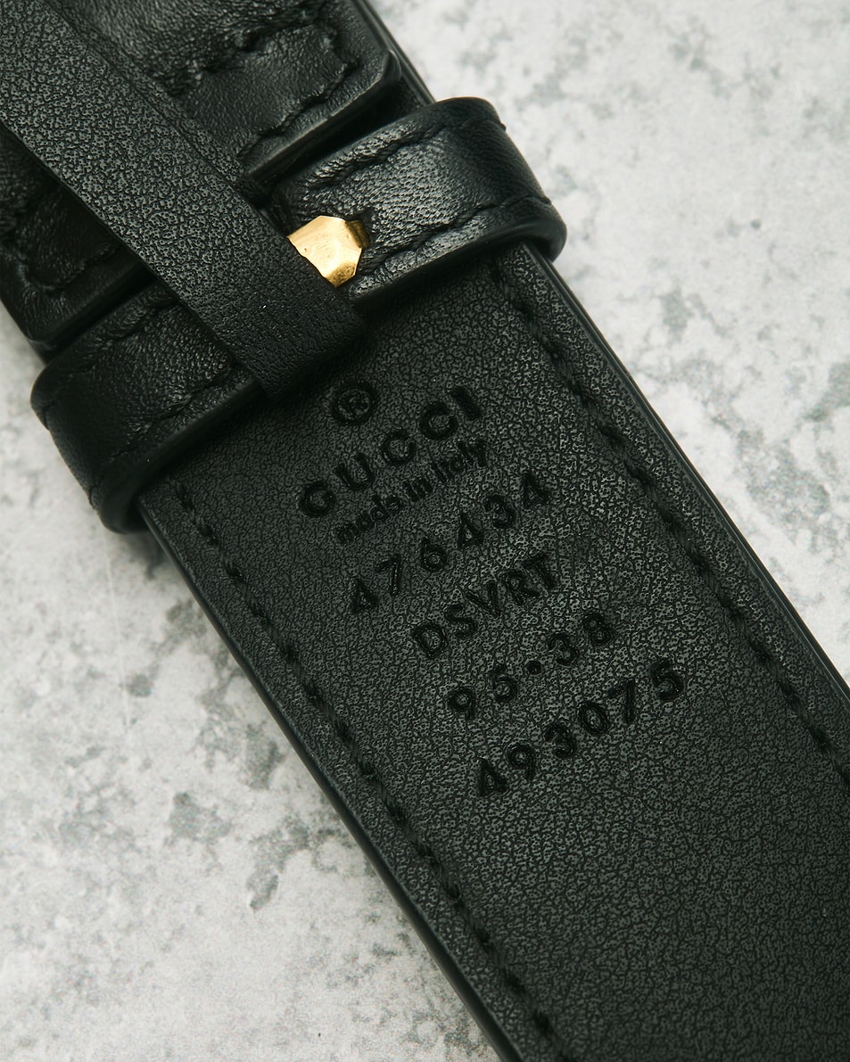Image 8 of FWRD Renew Gucci GG Marmont Belt Bag in Black