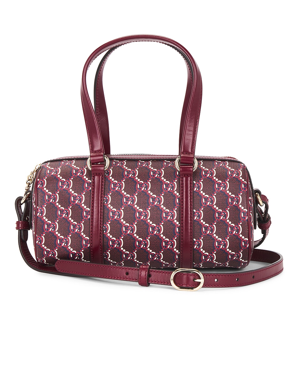 Image 1 of FWRD Renew Gucci Shadow Shoulder Bag in Burgundy