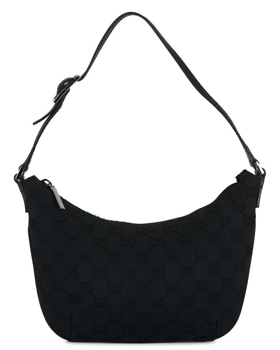 Image 1 of FWRD Renew Gucci Pochette Shoulder Bag in Black