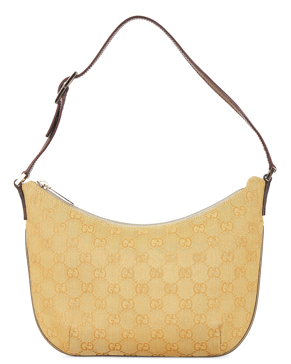 Image 1 of FWRD Renew Gucci Hobo Bag in Beige