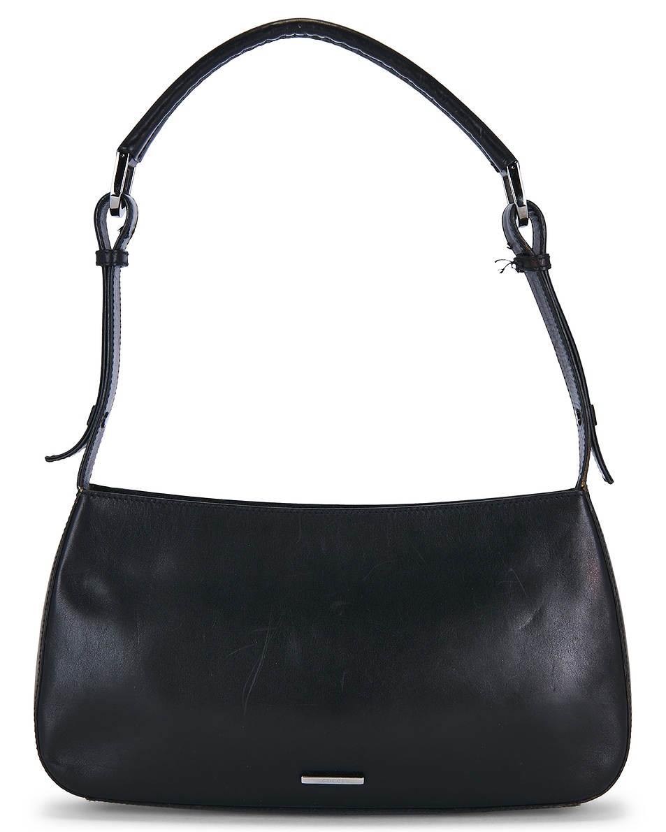 Image 1 of FWRD Renew Gucci Vintage Shoulder Bag in Black