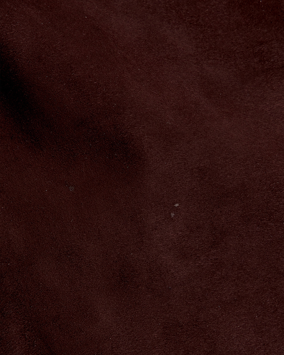 Image 5 of FWRD Renew Fendi Suede FF Hobo Bag in Brown