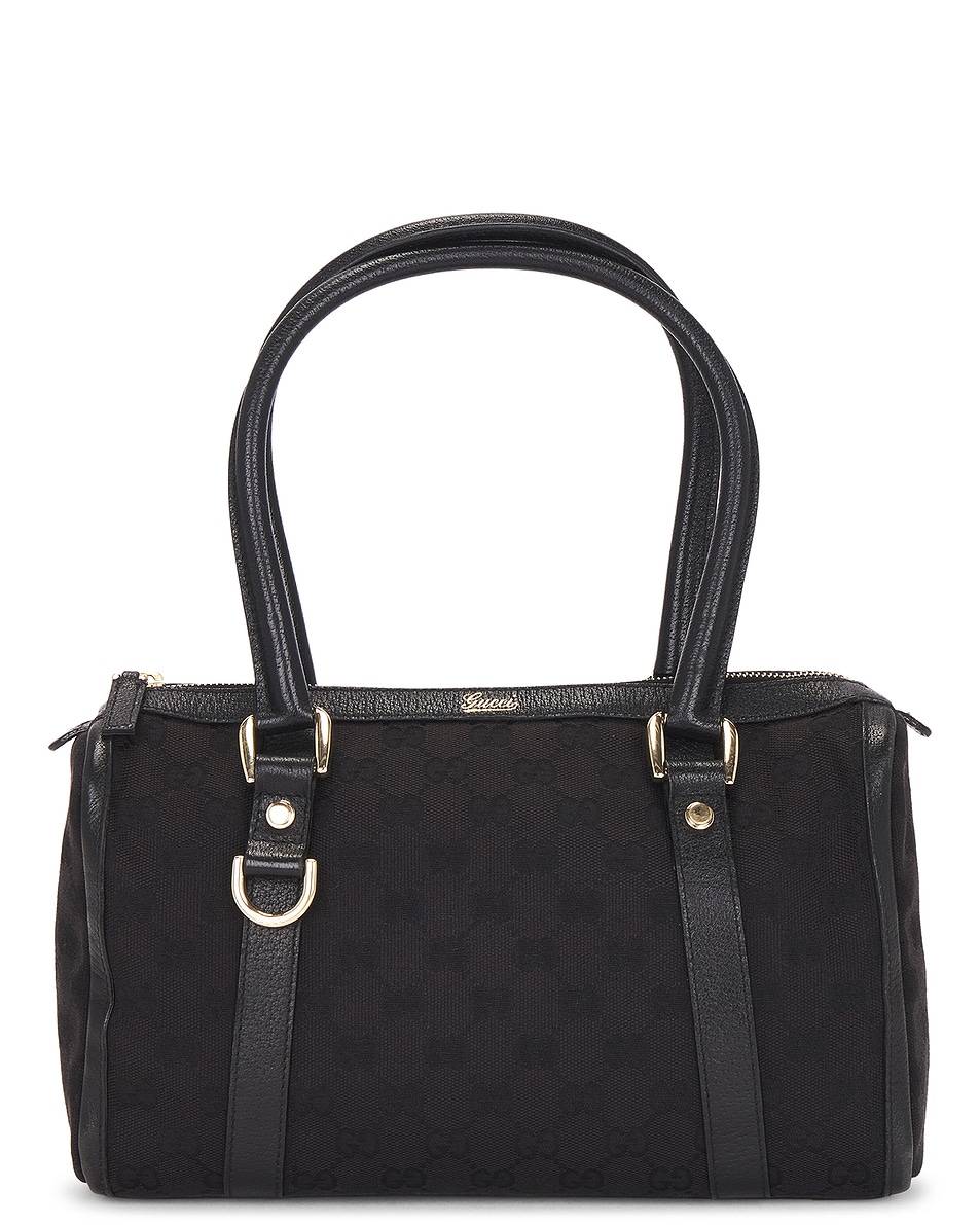 Image 1 of FWRD Renew Gucci Abbey D-Ring Handbag in Black