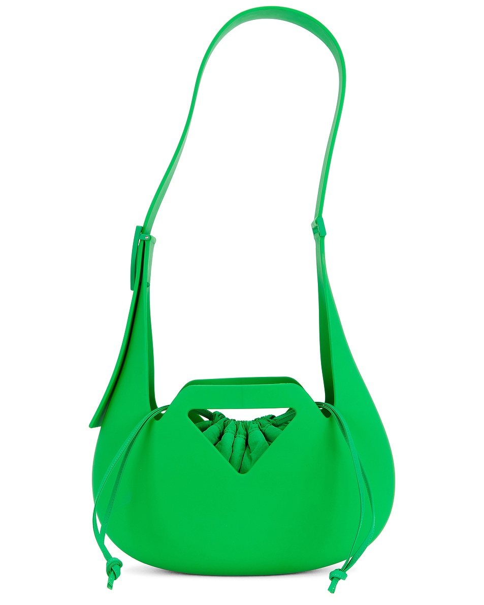 Image 1 of FWRD Renew Bottega Veneta Small Moulded Shoulder Bag in Parakeet