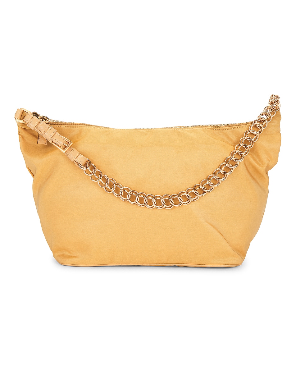 Image 1 of FWRD Renew Prada Tessuto Shoulder Bag in Beige