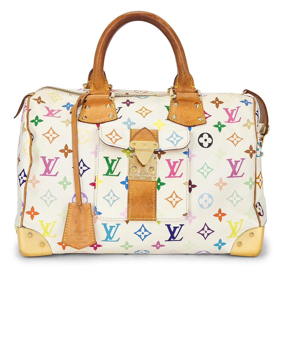 Image 1 of FWRD Renew Louis Vuitton Monogram Speedy 30 Handbag in Multi