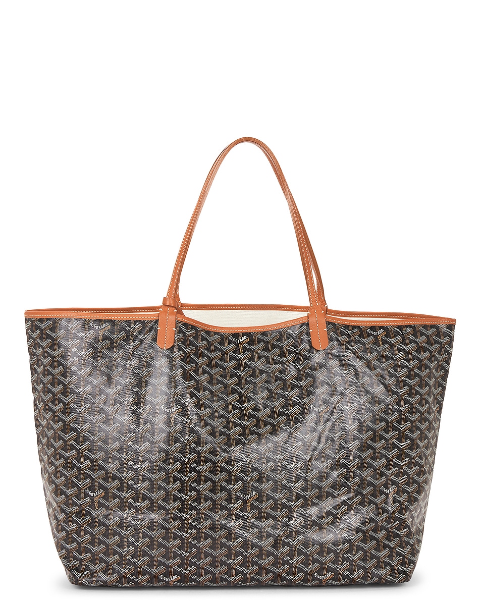 Image 1 of FWRD Renew Goyard Saint Louis GM Tote Bag in Black