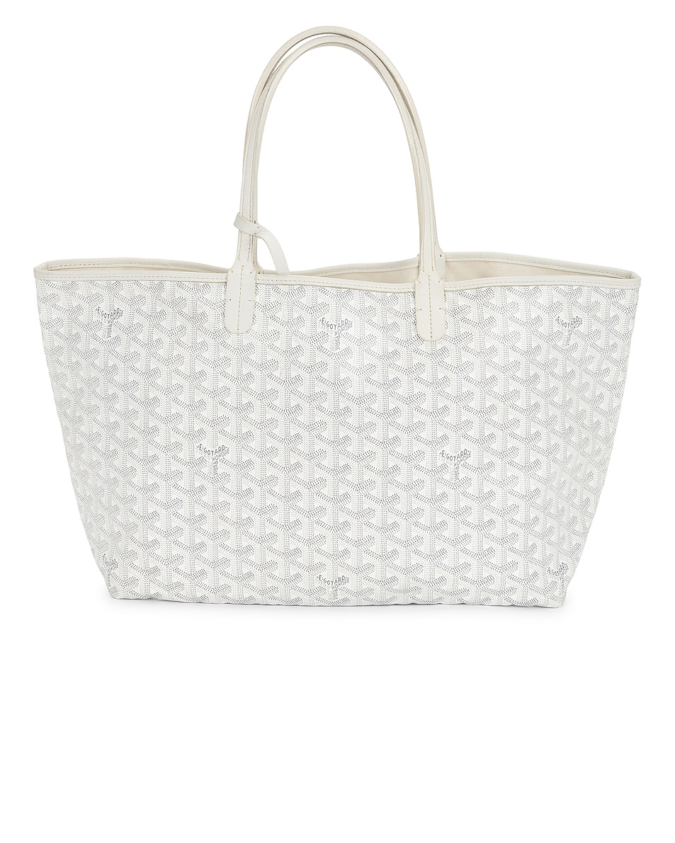 Image 1 of FWRD Renew Goyard Saint Louis PM Tote Bag in White