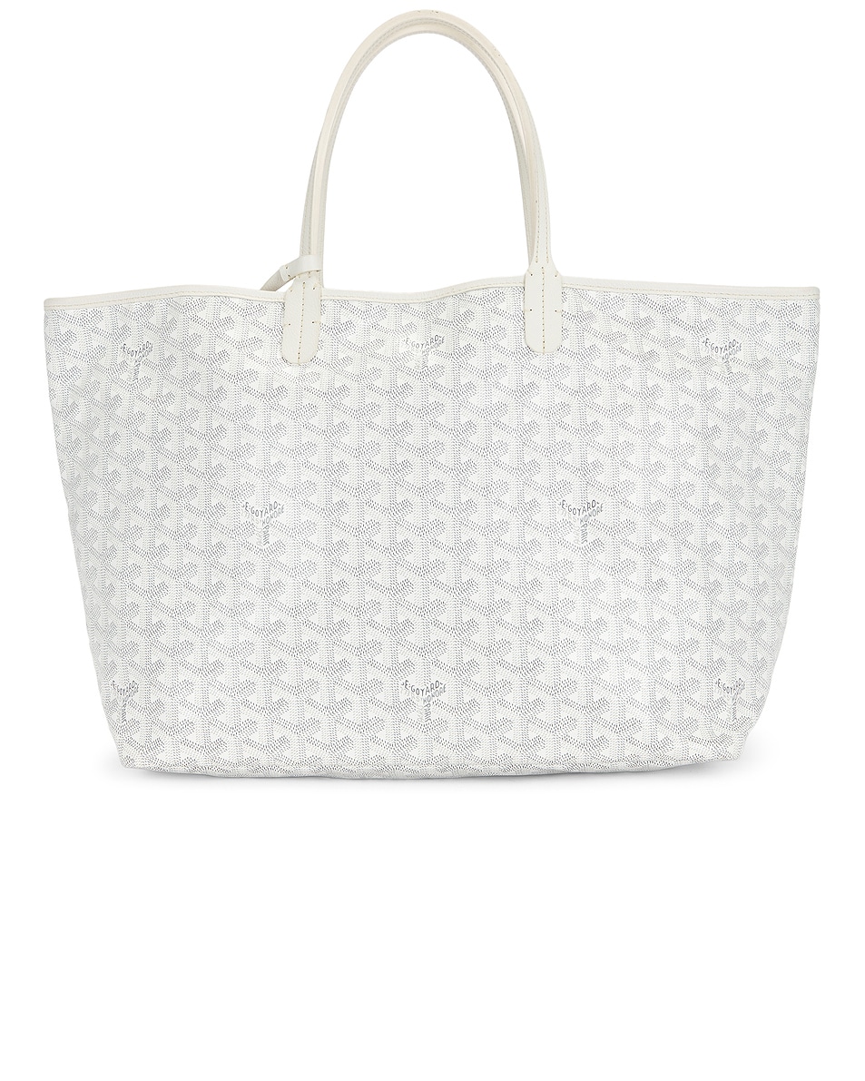 Image 1 of FWRD Renew Goyard Saint Louis PM Tote Bag in White