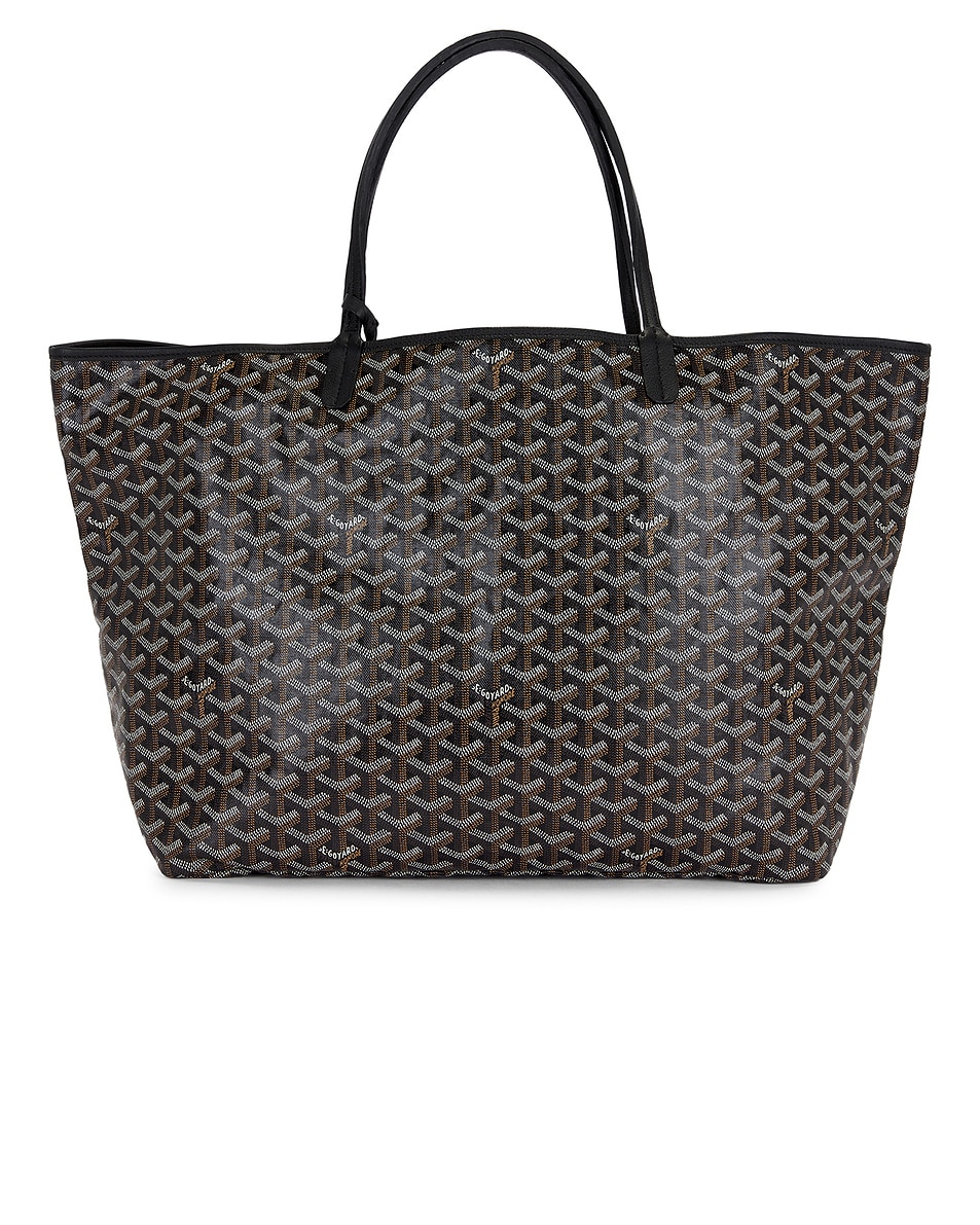 Image 1 of FWRD Renew Goyard Artois GM Tote Bag in Black