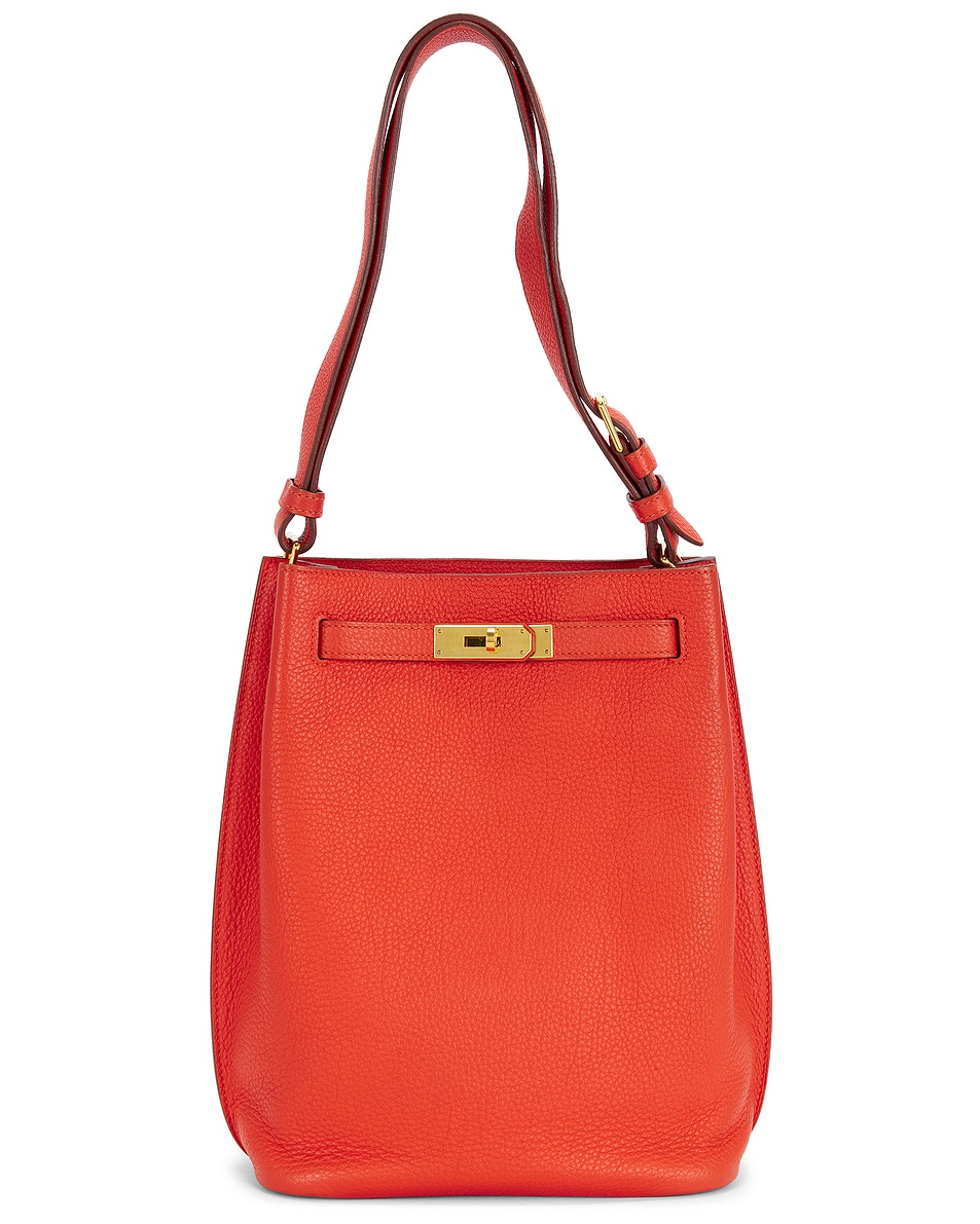 Image 1 of FWRD Renew Hermes Togo So Kelly 26 Shoulder Bag in Rouge