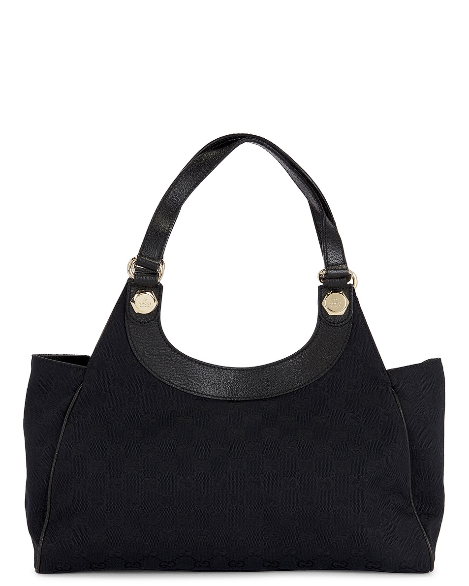 Image 1 of FWRD Renew Gucci Charmy Shoulder Bag in Black