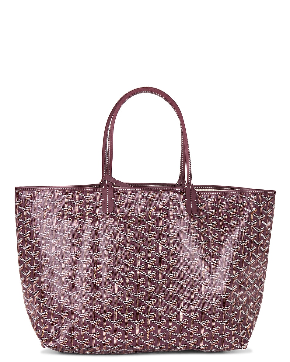 Image 1 of FWRD Renew Goyard Saint Louis PM Tote Bag in Burgundy