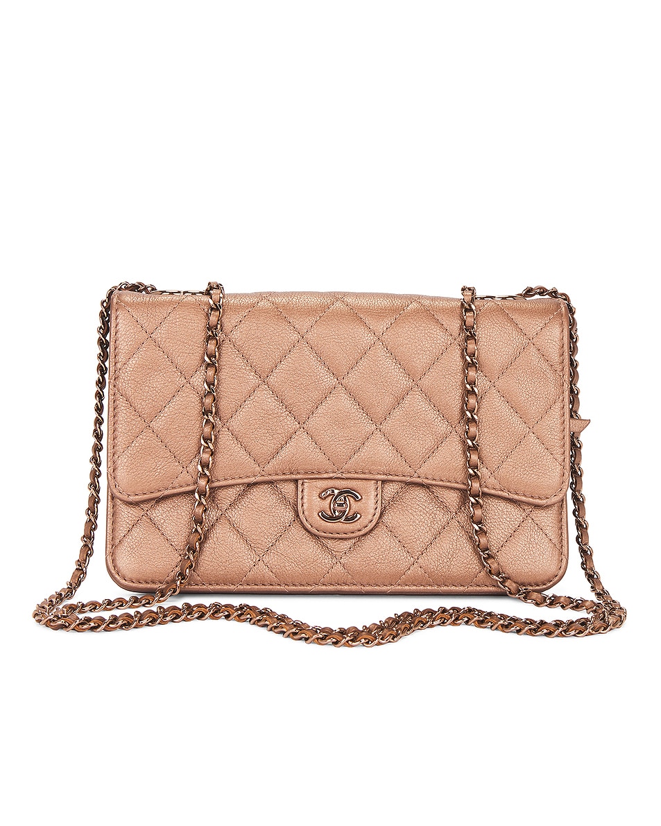Image 1 of FWRD Renew Chanel Wallet On Chain in Bronze