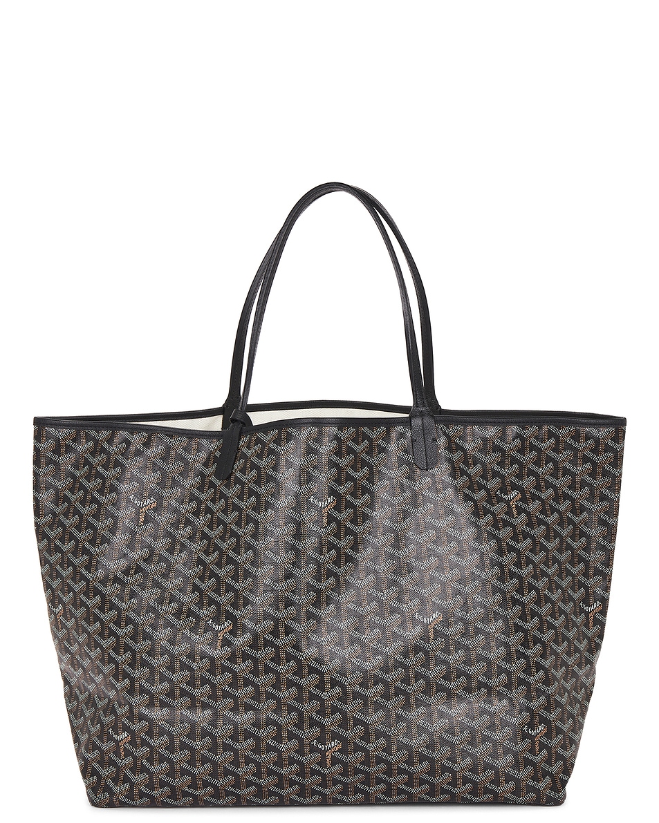 Image 1 of FWRD Renew Goyard Saint Louis GM Tote Bag in Black