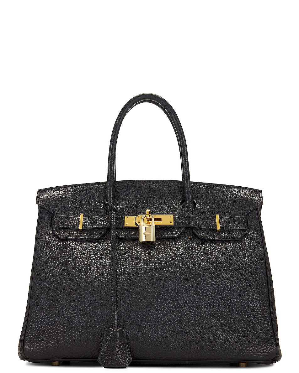 Image 1 of FWRD Renew Hermes Birkin 30 Taurillon Handbag in Black