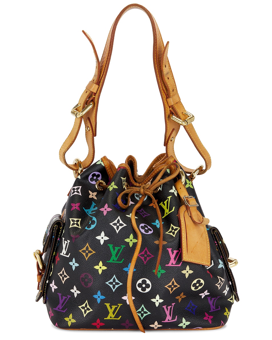 Image 1 of FWRD Renew Louis Vuitton Monogram Noe Petit Shoulder Bag in Multi