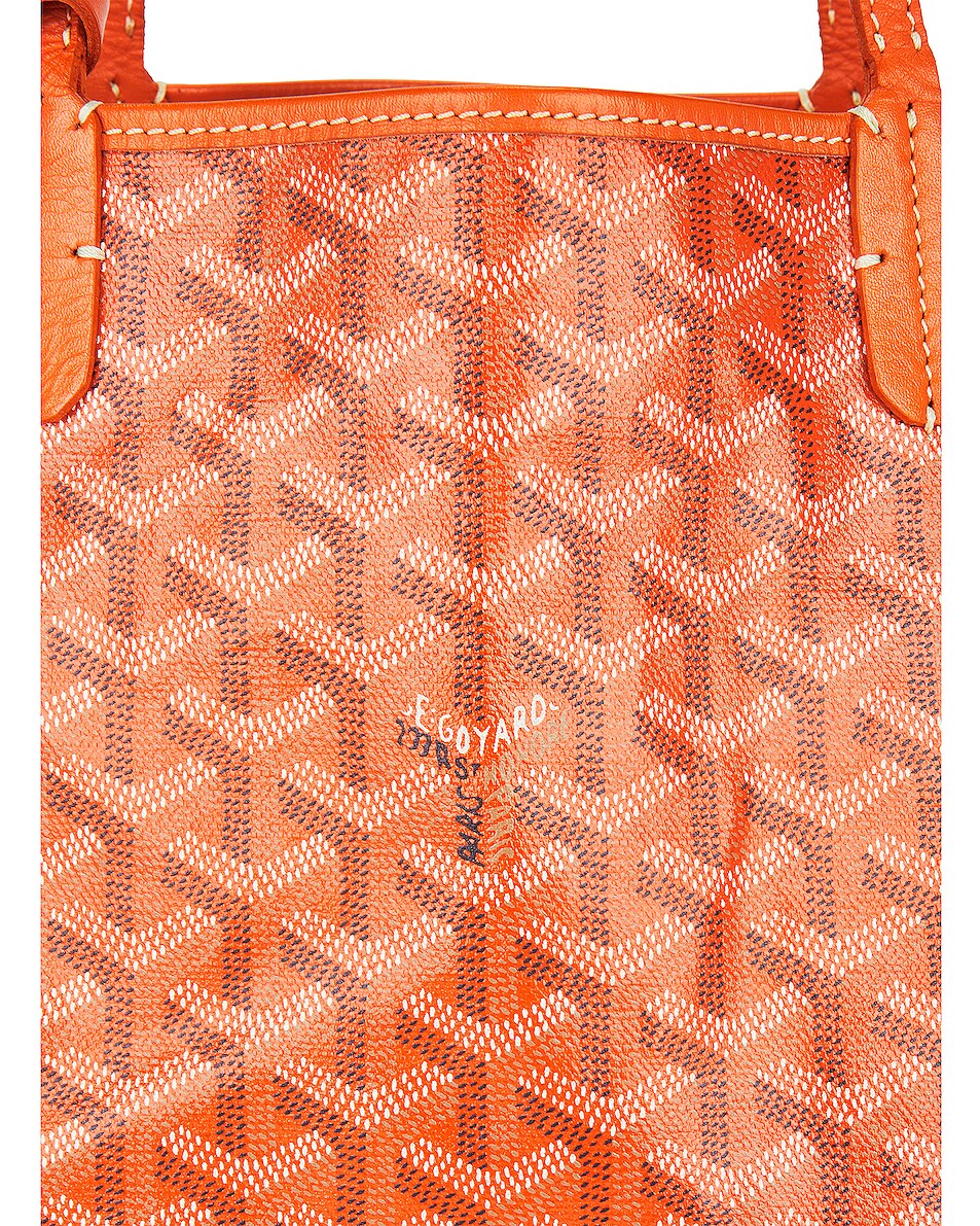 FWRD Renew Goyard Saint Louis PM Tote Bag in Orange FWRD