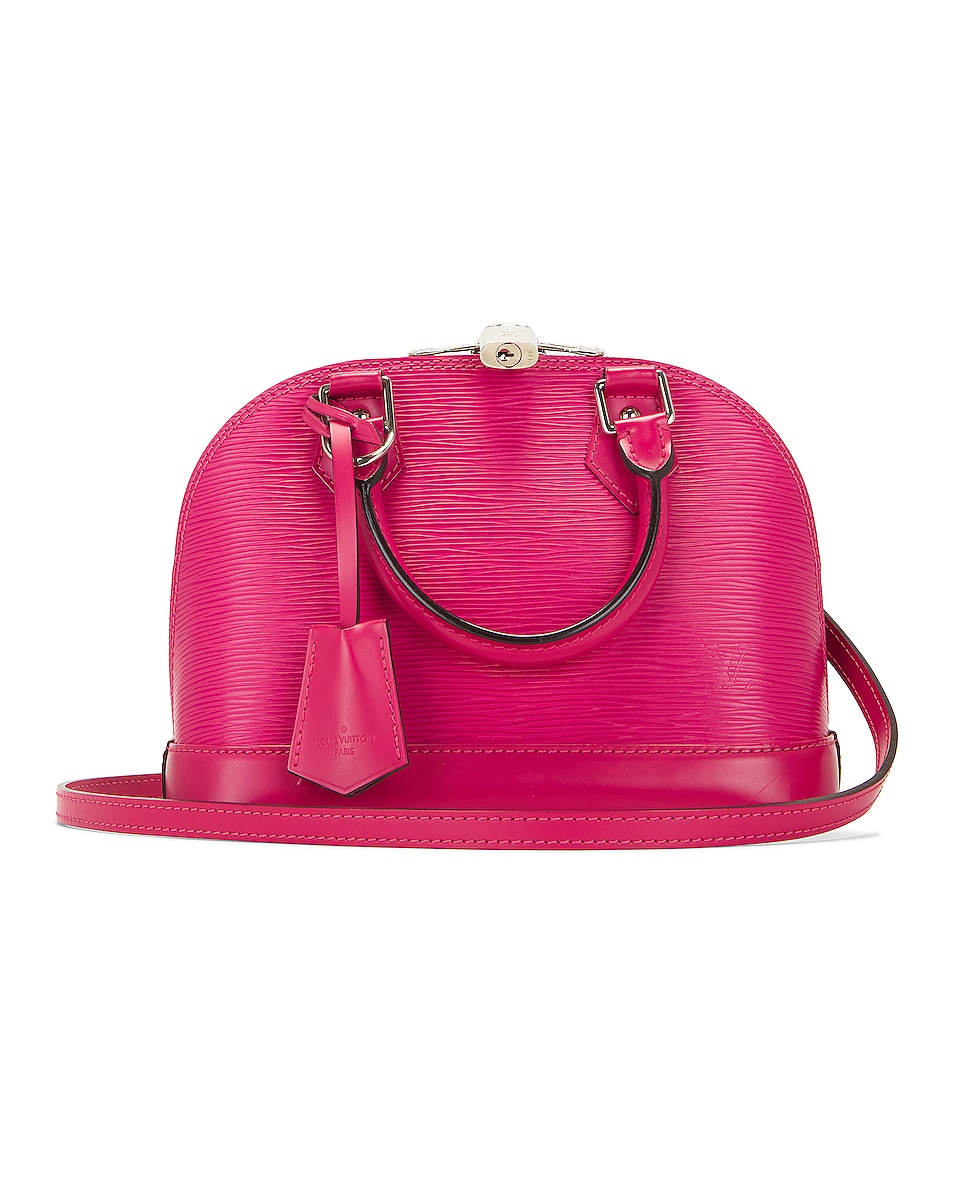 Image 1 of FWRD Renew Louis Vuitton Alma BB Handbag in Pink