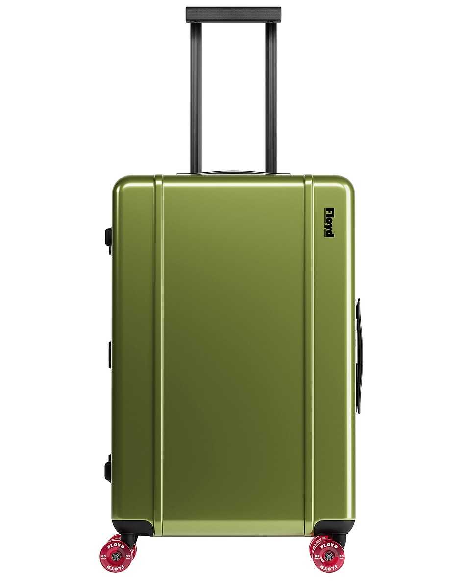 Image 1 of Floyd Check-In Suitcase in Vegas Green