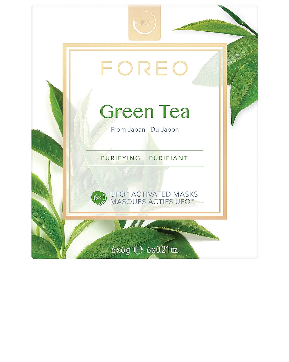 Image 1 of FOREO UFO Mask 6 Pack in Green Tea