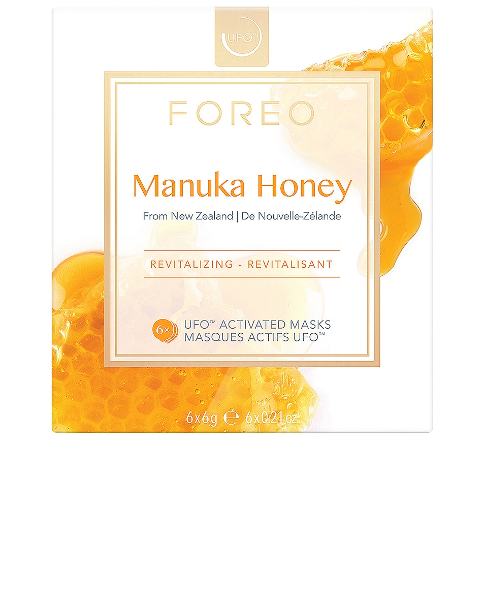 Image 1 of FOREO UFO Mask 6 Pack in Manuka Honey