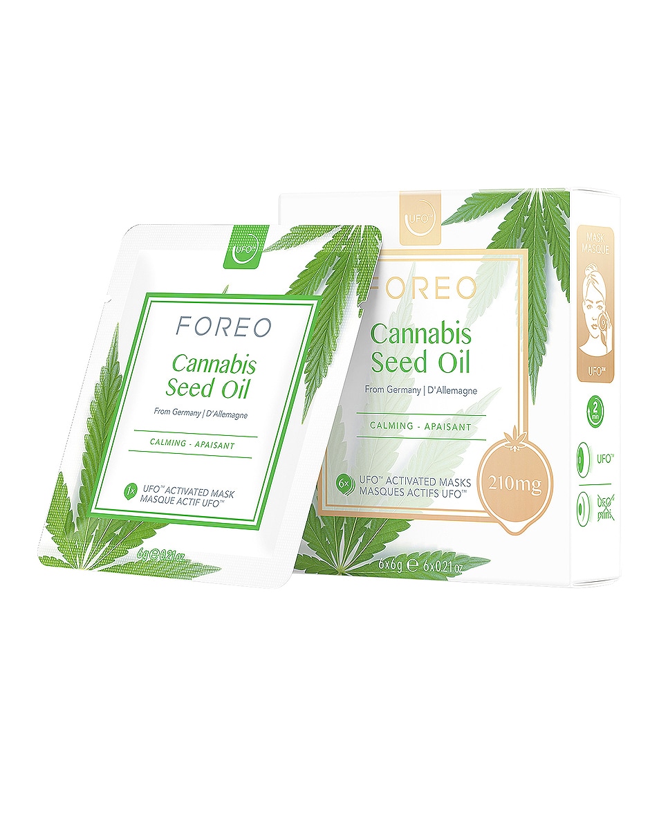 Image 1 of FOREO UFO Mask 6 Pack in Cannabis Seed Oil