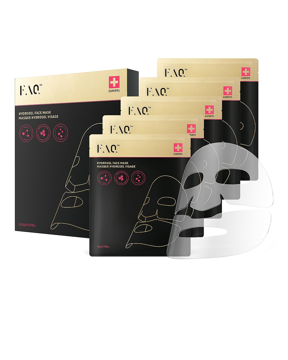 Image 1 of FOREO FAQ Hydrogel Face Mask 5 Pack in 