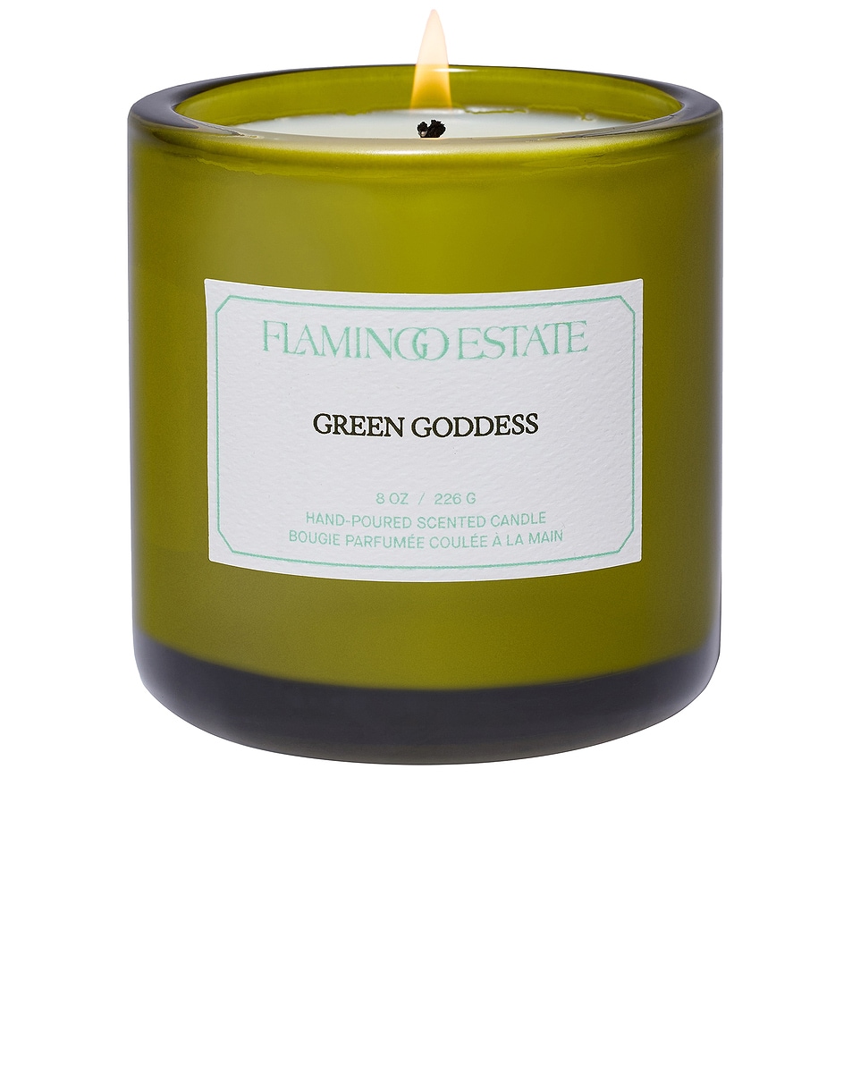 Image 1 of Flamingo Estate Green Goddess Candle in 