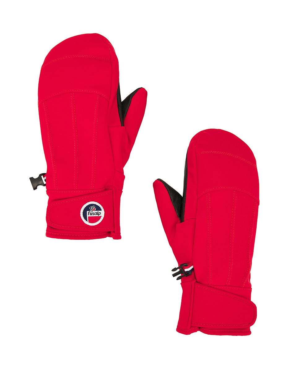 Image 1 of Fusalp Glacier Mitten in Racing & Noir