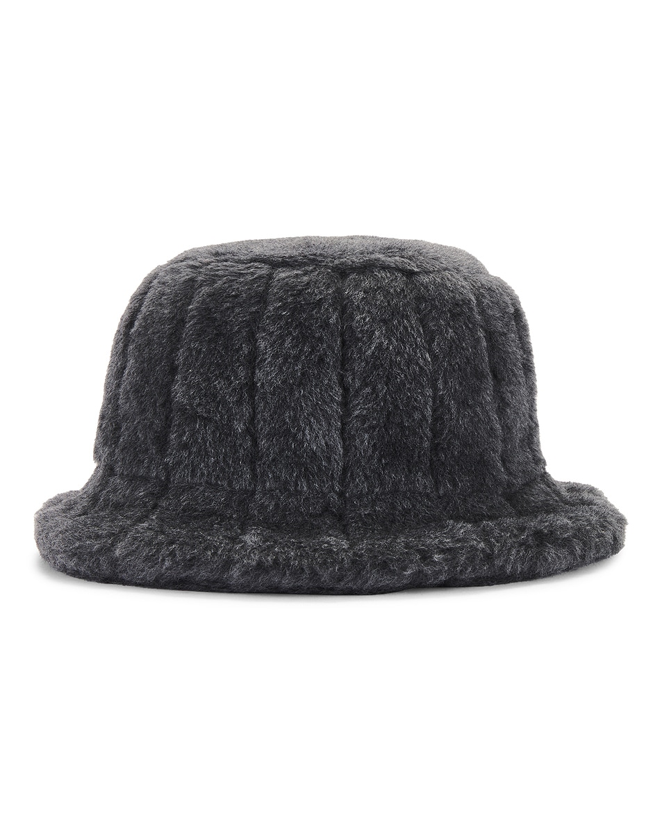 Image 1 of Gabriela Hearst Moreau Bucket Hat in Dark Grey