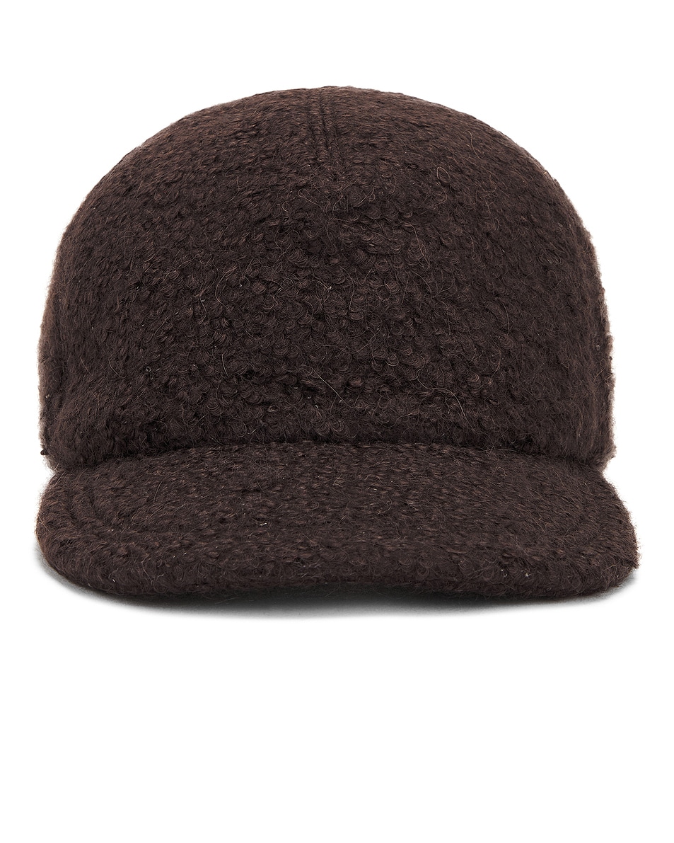 Image 1 of Gabriela Hearst Zed Baseball Hat in Chocolate