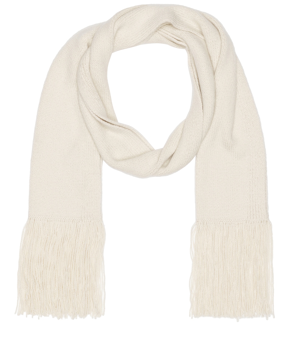 Image 1 of Gabriela Hearst Staffordshire Scarf in Ivory