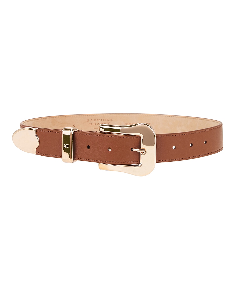 Image 1 of Gabriela Hearst Maireed Belt in Cognac