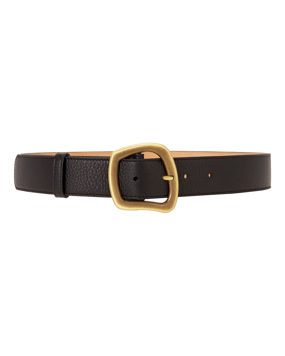 Image 1 of Gabriela Hearst Medium Simone Belt in Black