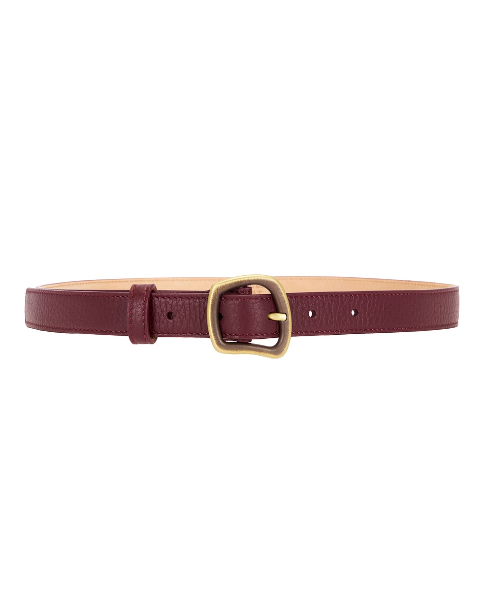 Image 1 of Gabriela Hearst Small Simone Belt in Bordeaux