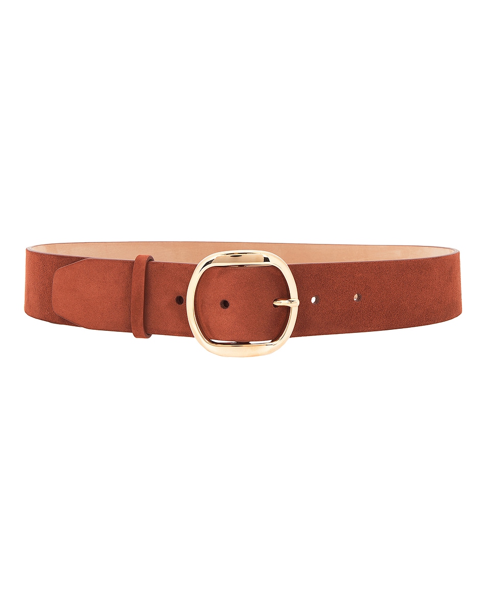 Image 1 of Gabriela Hearst Elster Buckle Belt in Burnt Sienna