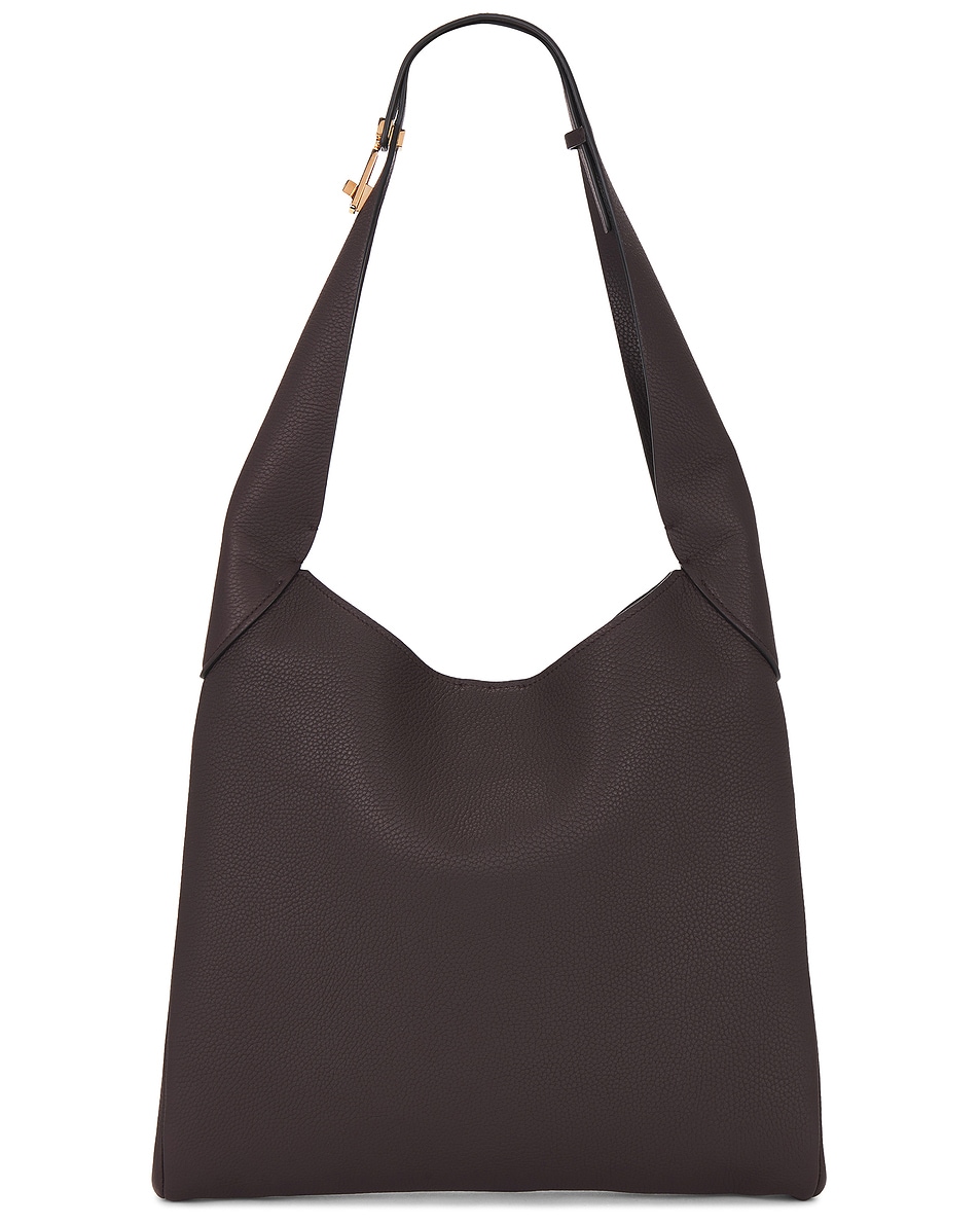 Image 1 of Gabriela Hearst Small Hobo Bag in Bordeaux