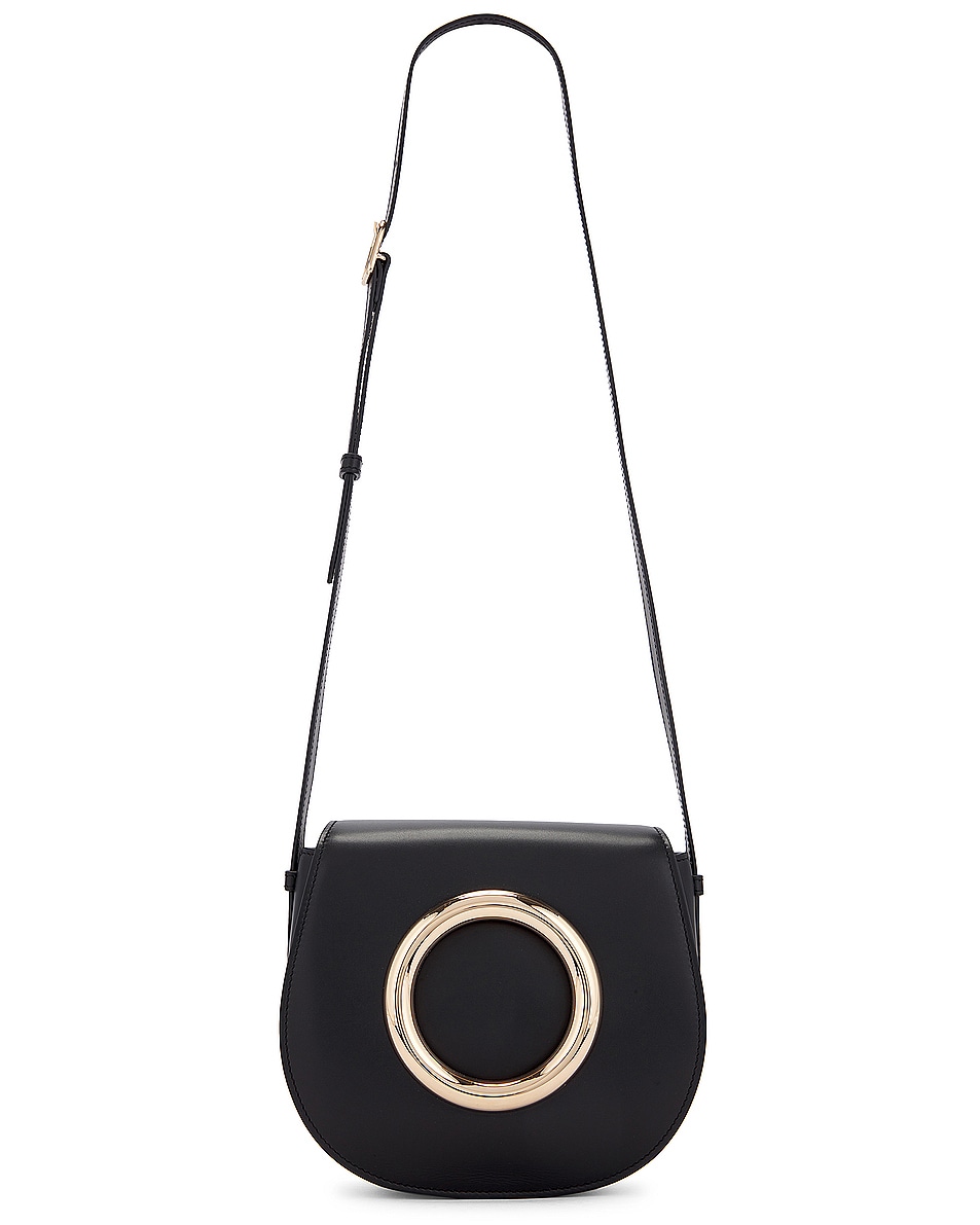 Image 1 of Gabriela Hearst Ring Bag in Black
