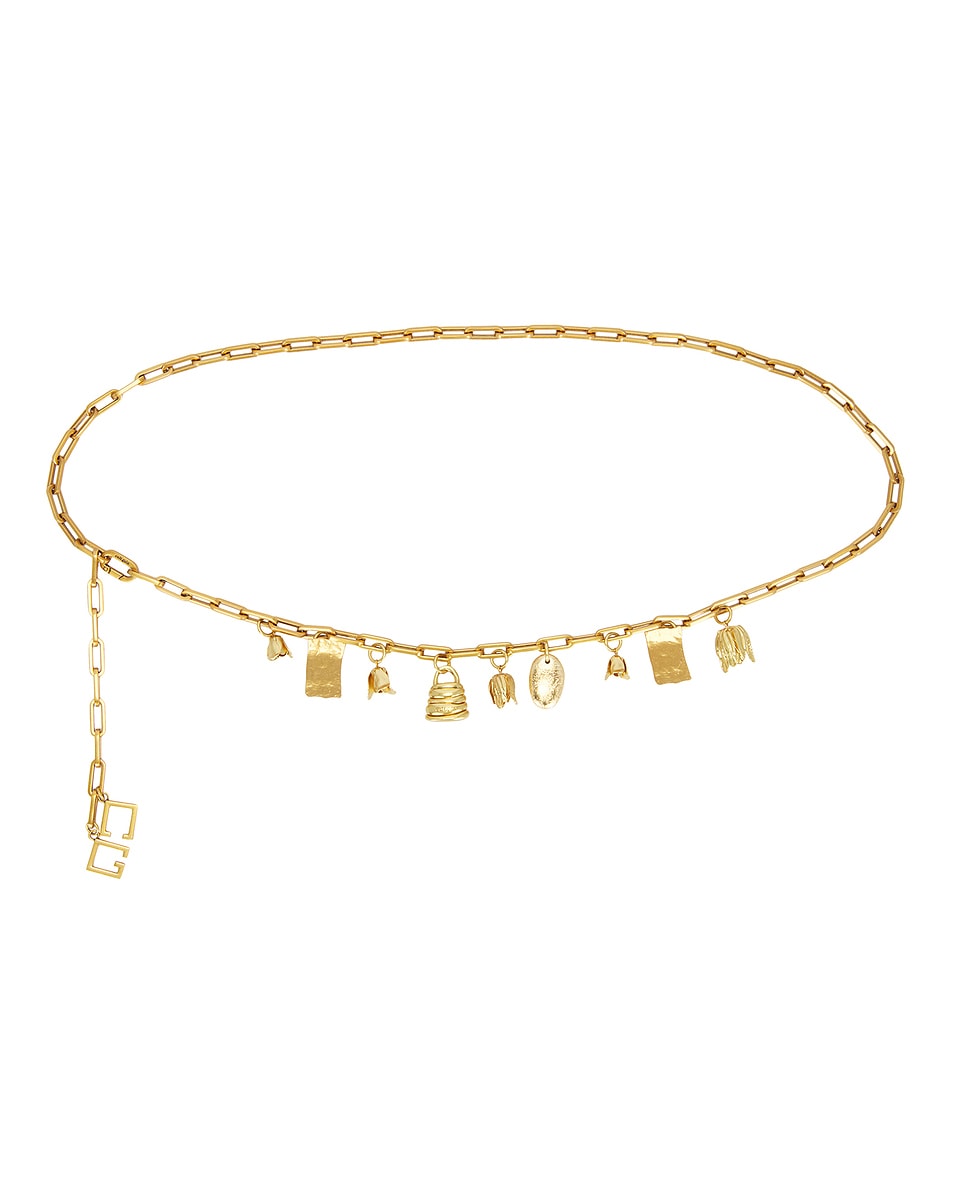 Image 1 of Cult Gaia Bijou Belt in Antique Brass
