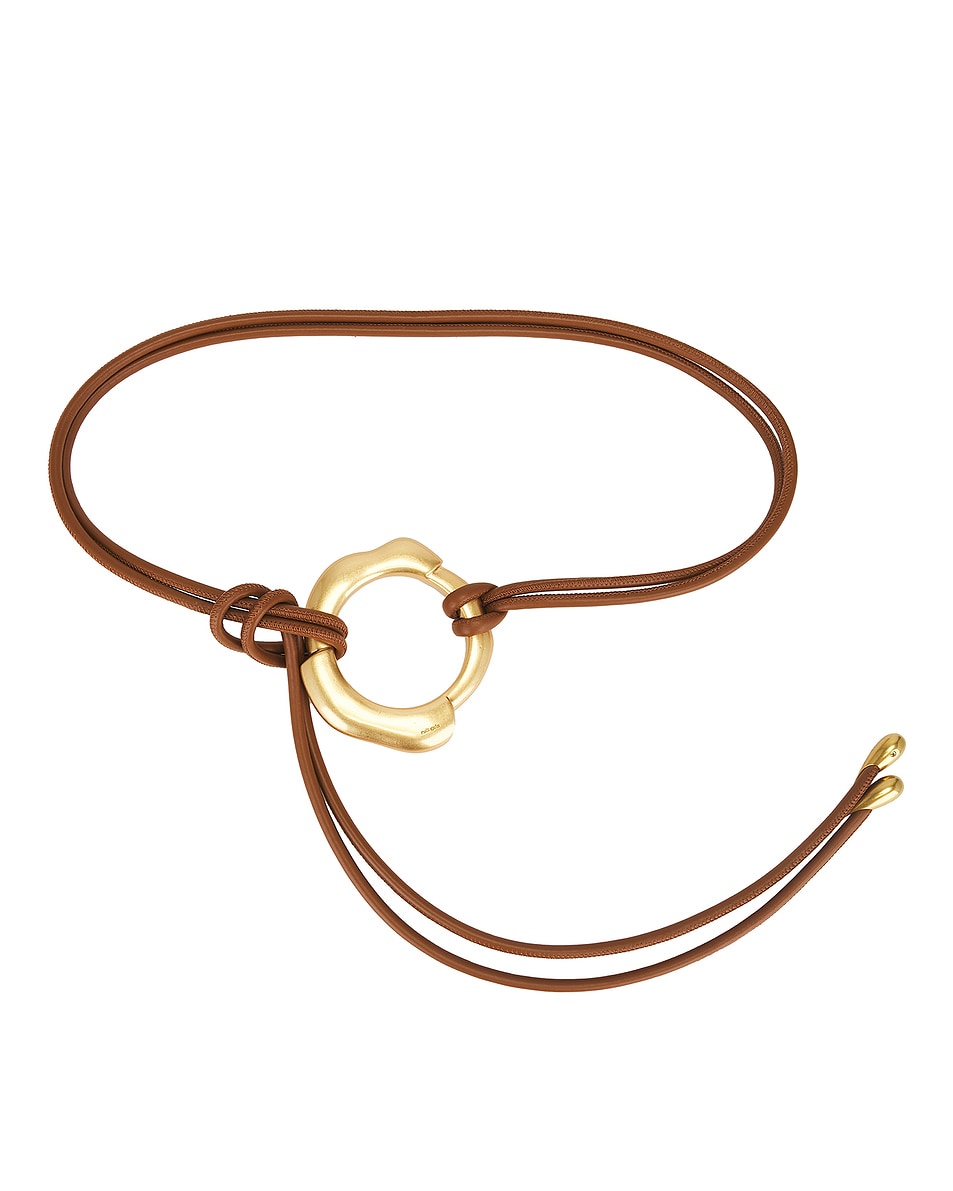 Image 1 of Cult Gaia Asa Belt in Cuoio