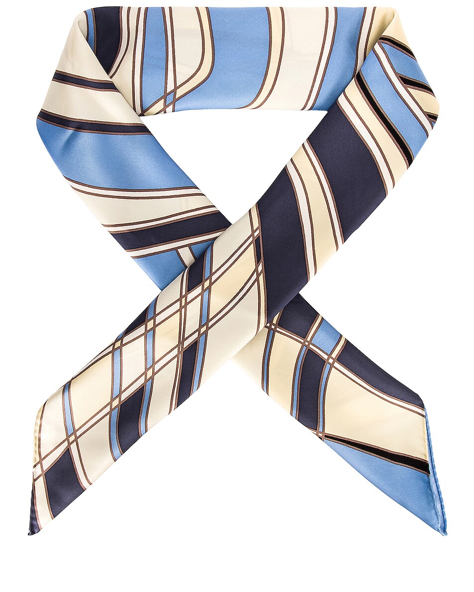 Image 1 of Cult Gaia Gaia's Scarf in Blue Wave