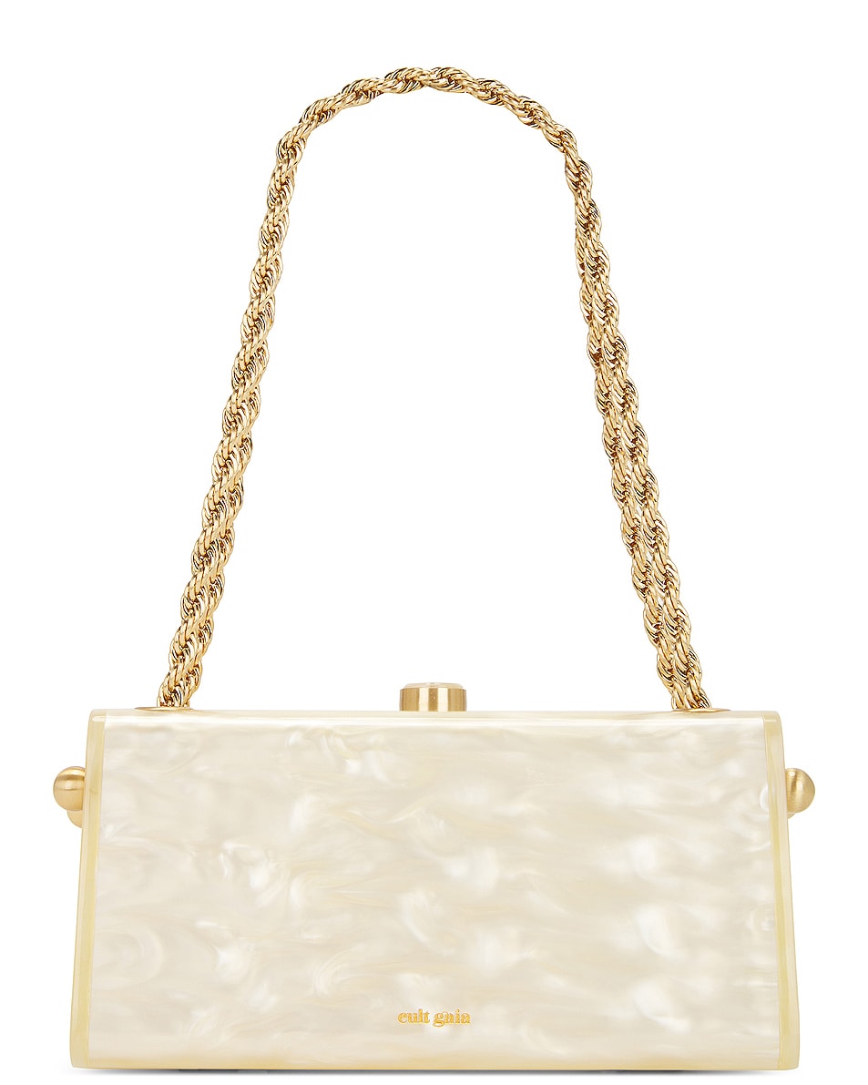 Image 1 of Cult Gaia Hajar Shoulder Bag in Ivory