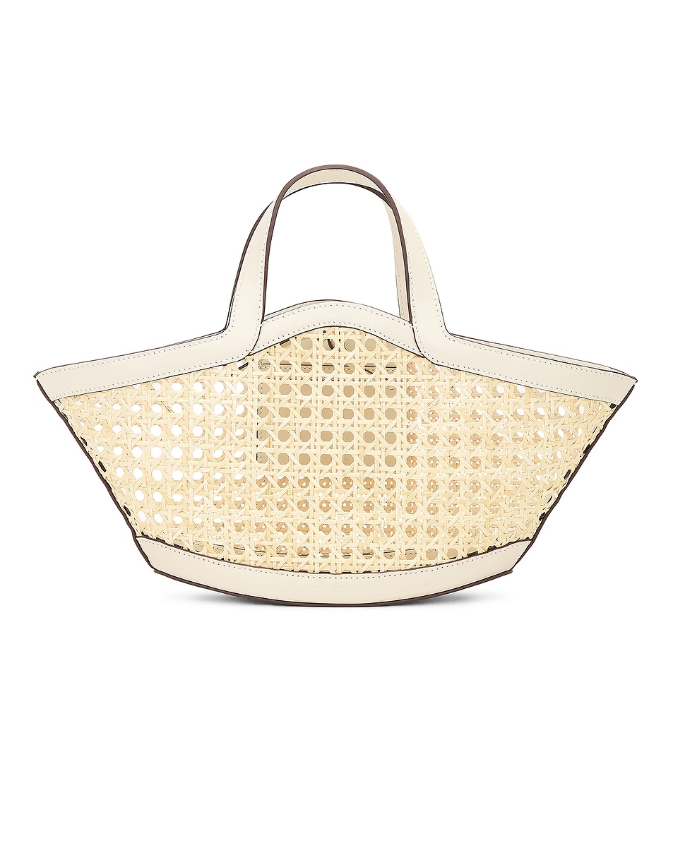 Image 1 of Cult Gaia Mini Yara Tote Bag in Natural