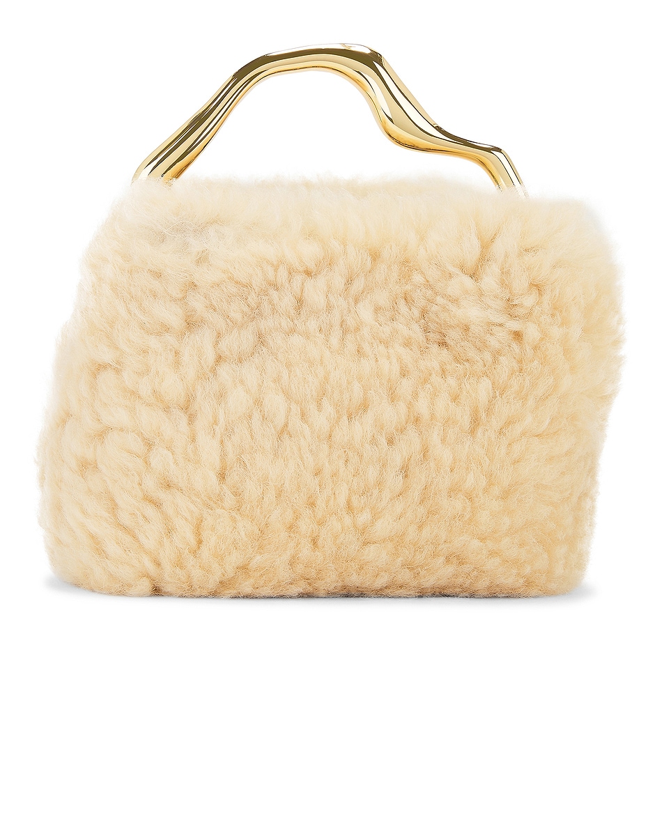 Image 1 of Cult Gaia Solene Mini Top Handle in Natural