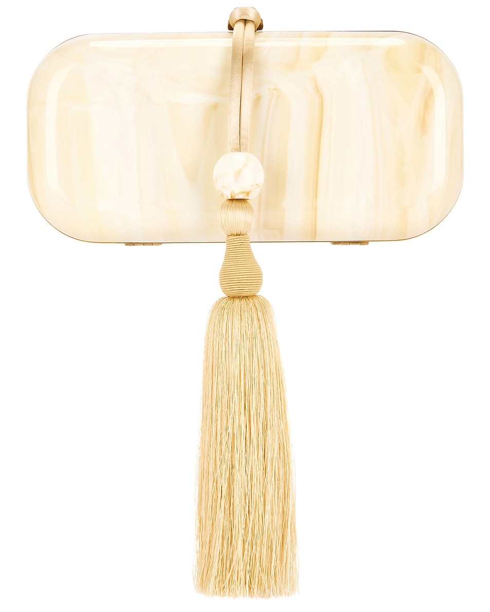 Image 1 of Cult Gaia Yasmin Clutch in Sand Degrade